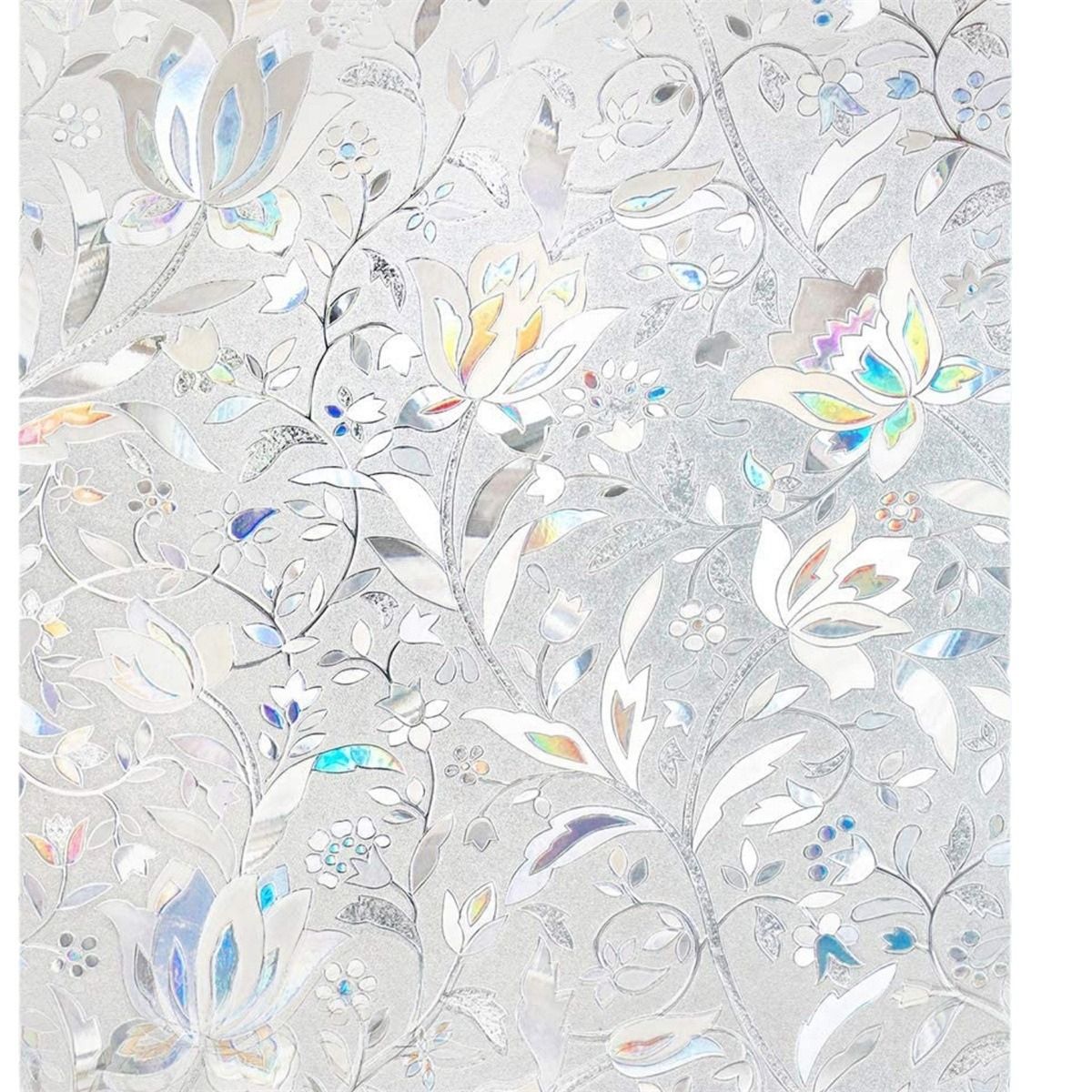 Window Privacy Film, Sun Blocking Window Clings, Cling Frosted Window Sticker — image 1