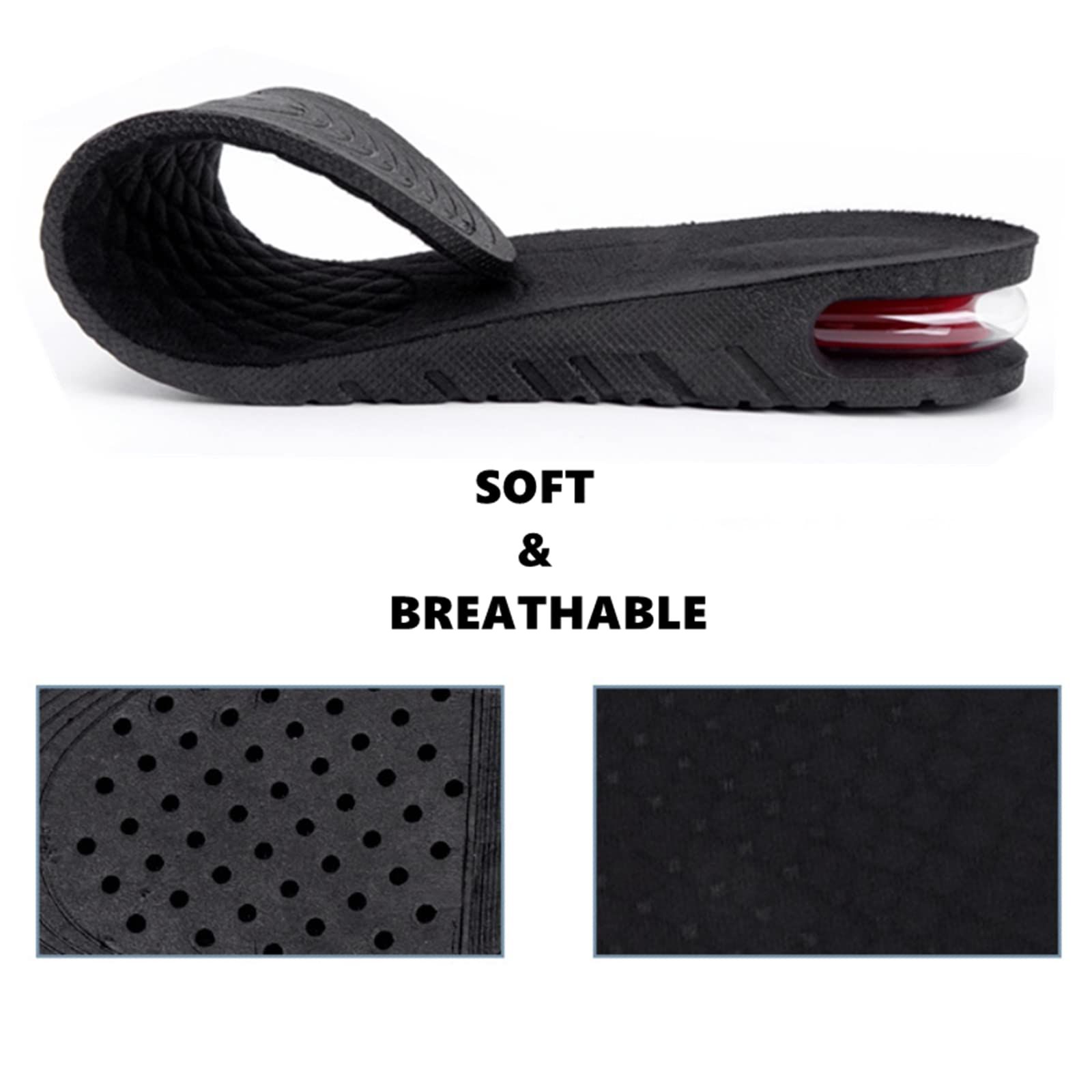 Height Increase Insoles 3 Layers view 2