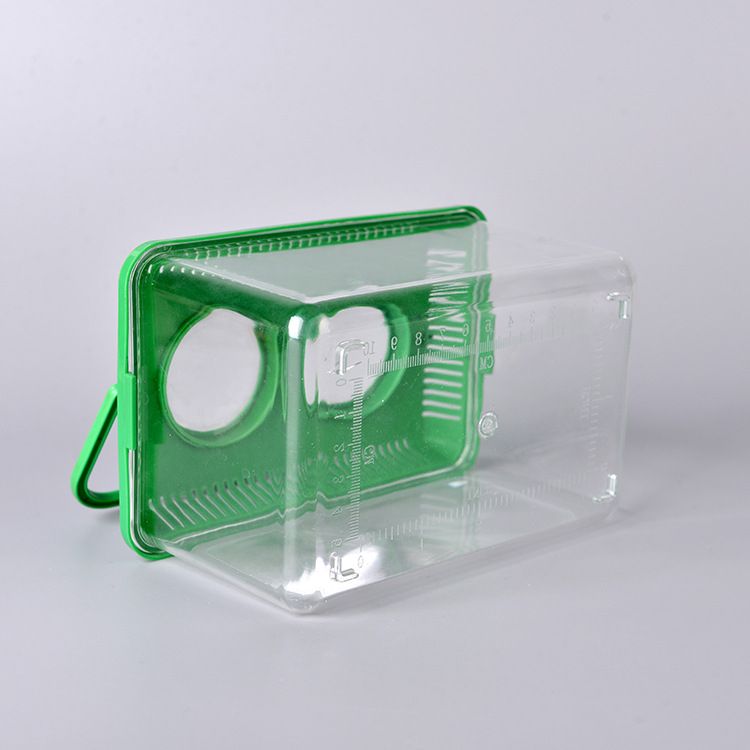 Kit for Kids,Educational Viewer Container with Tweezers Built in Double 5X view 2