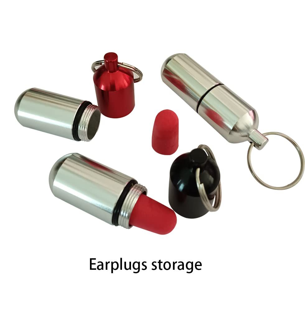 3 PCS Keychain Pill Holder view 3