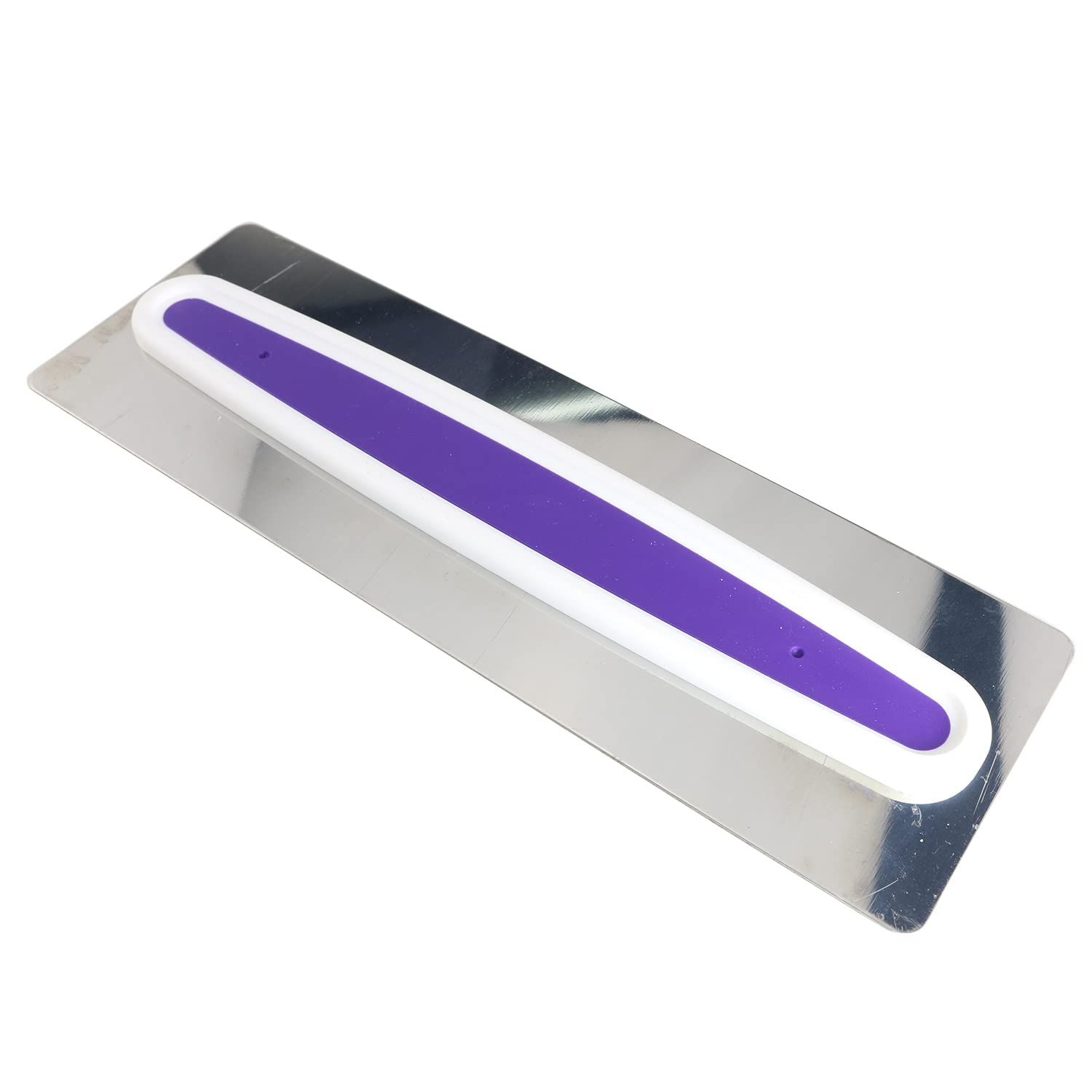 Cake Icing Smoother Scraper Stainless - Cake Edge Side Frosting Comb Set view 2