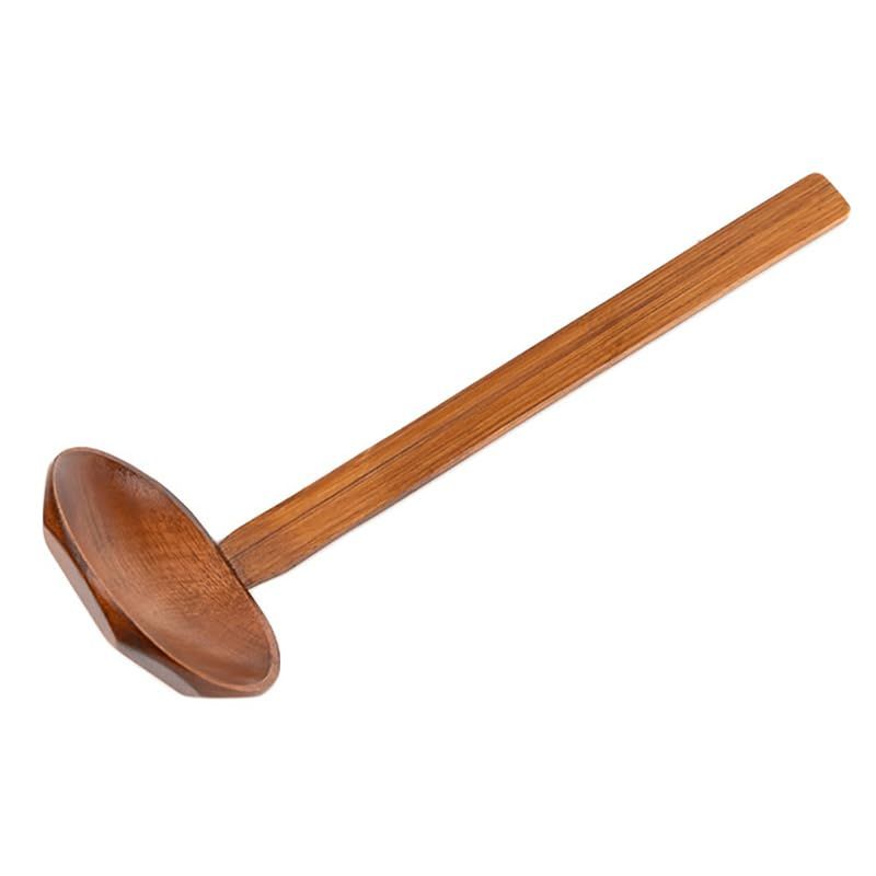 Set of Handmade Wooden Ramen Spoon - Long Handle Soup Spoon - Japanese Spoon view 3