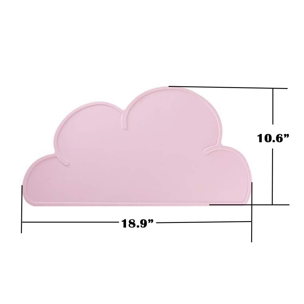 Silicone Pet Feeding Food Mat Dog Cat Placemat Mat with Raised Edge view 5