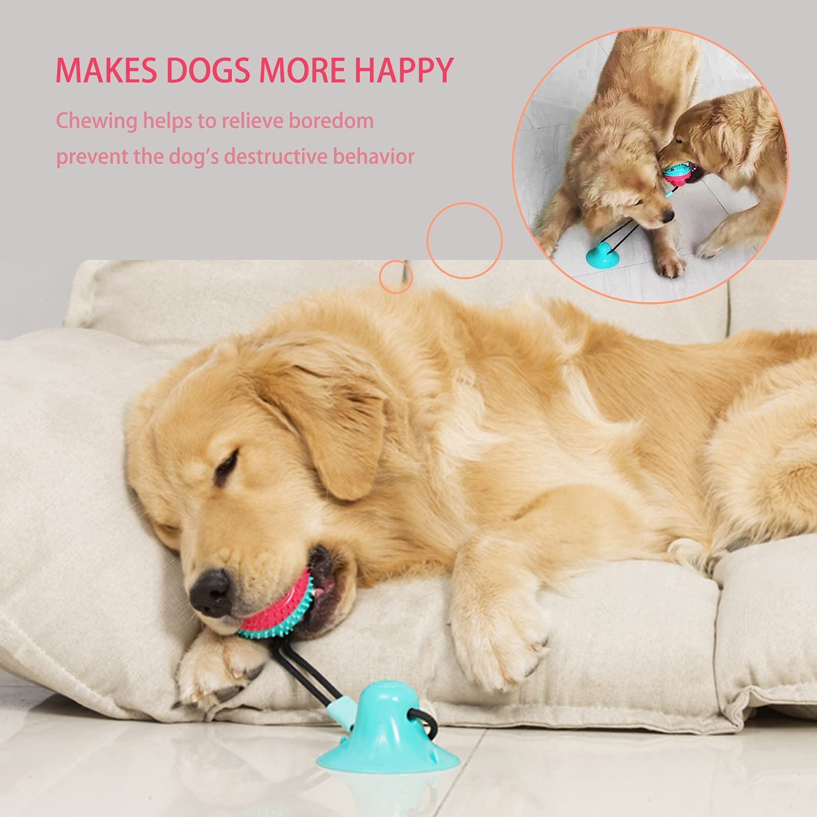 Dog Toys Dog Chew Toys for Aggressive chewers view 3