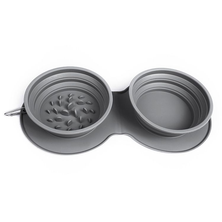 Pet Slow Feeder Bowl Dog Cat Feeding Water Bowl