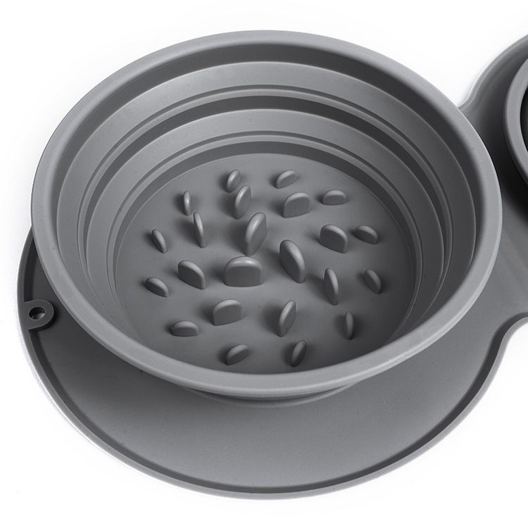 Pet Slow Feeder Bowl Dog Cat Feeding Water Bowl view 2