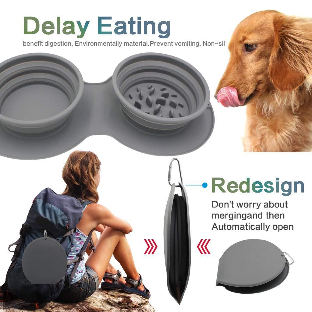 Pet Slow Feeder Bowl Dog Cat Feeding Water Bowl view 4