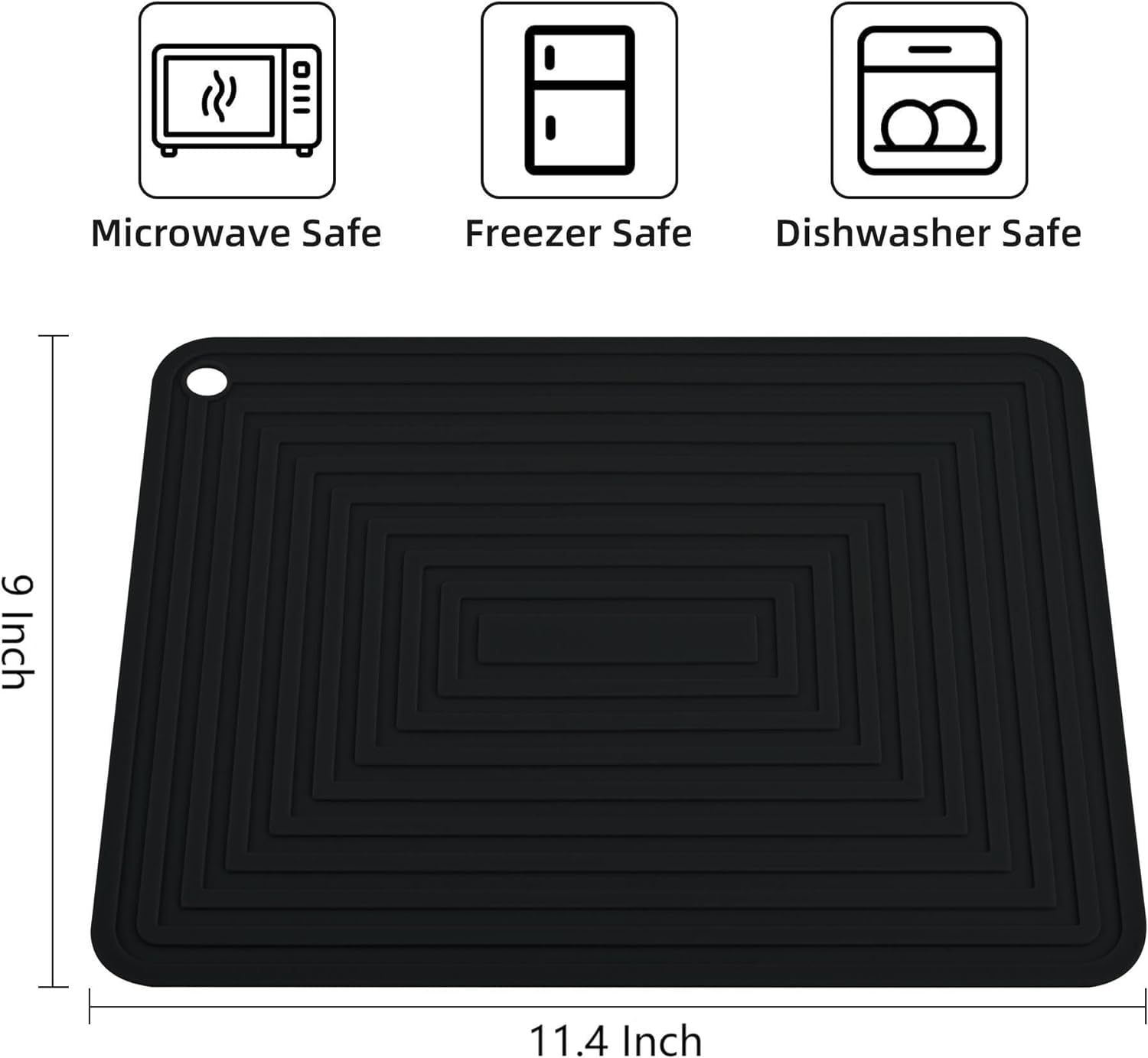 Silicone Trivet Mats for Hot Pots & Pans Hot Dishes view 2