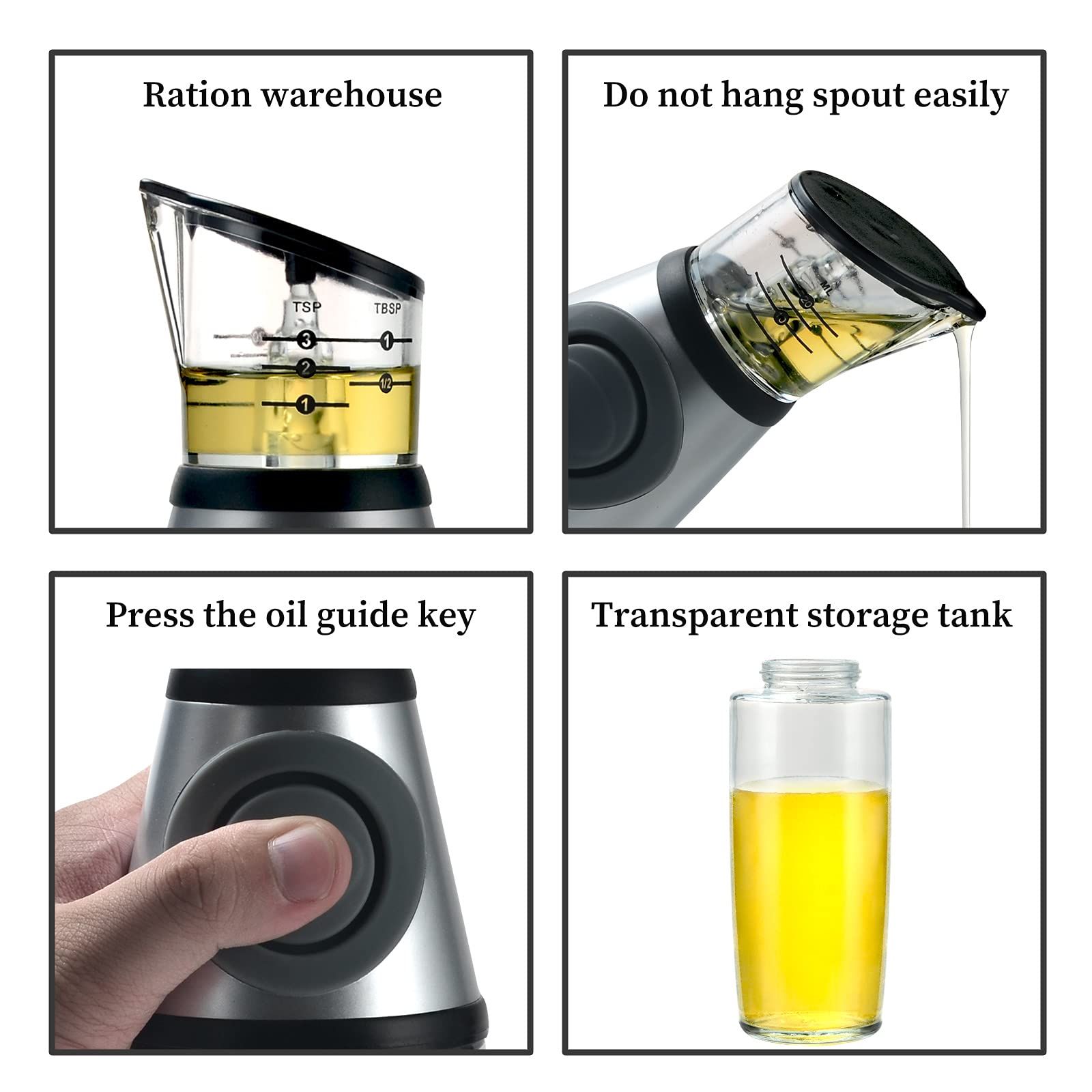 17oz Olive Oil Dispenser Oil Sprayer view 3
