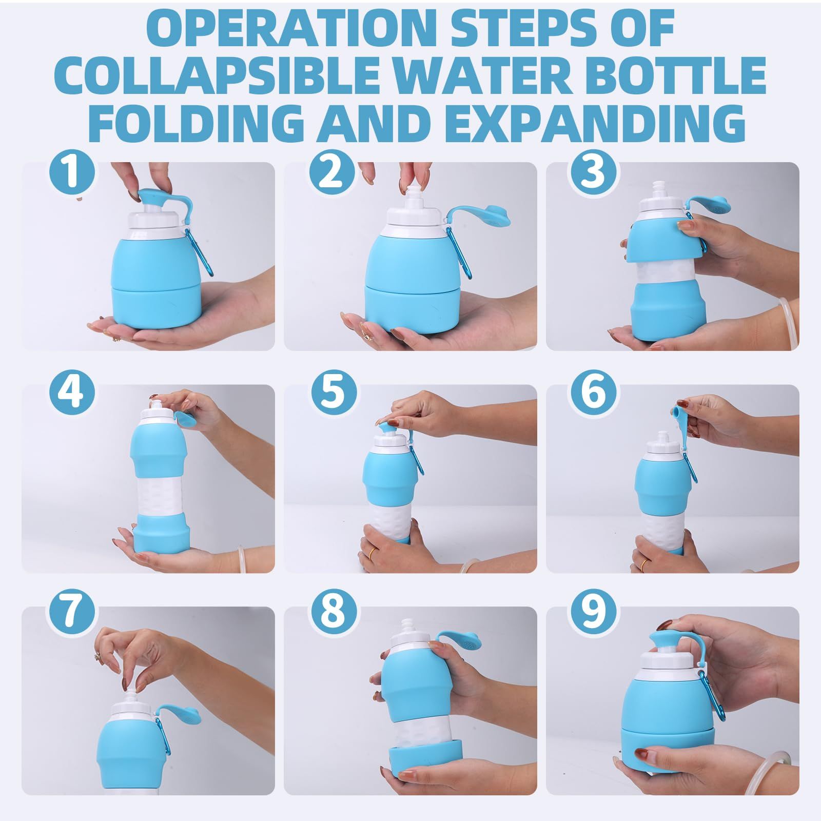 Collapsible Water Bottles view 2