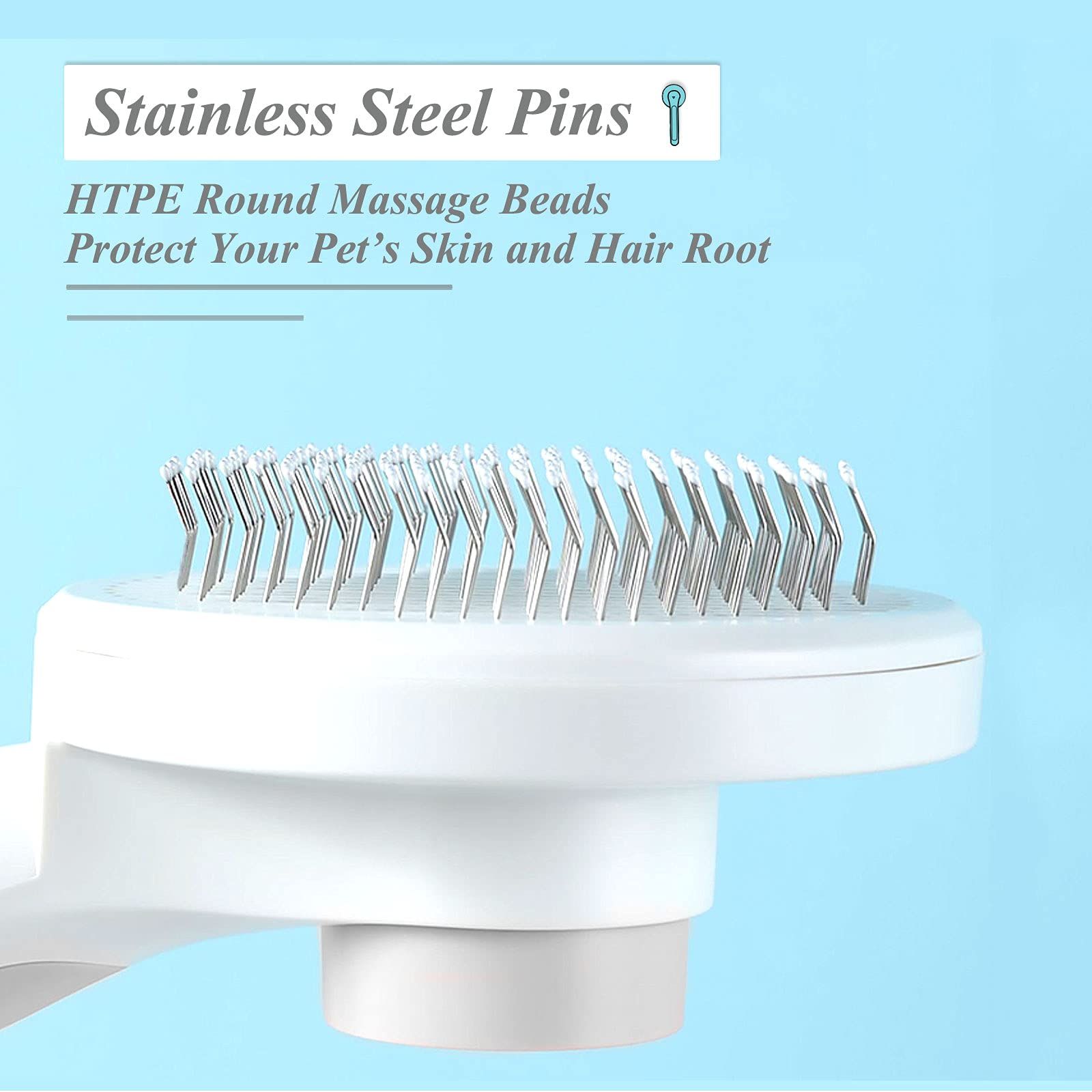 Cat comb to remove floating hair view 2