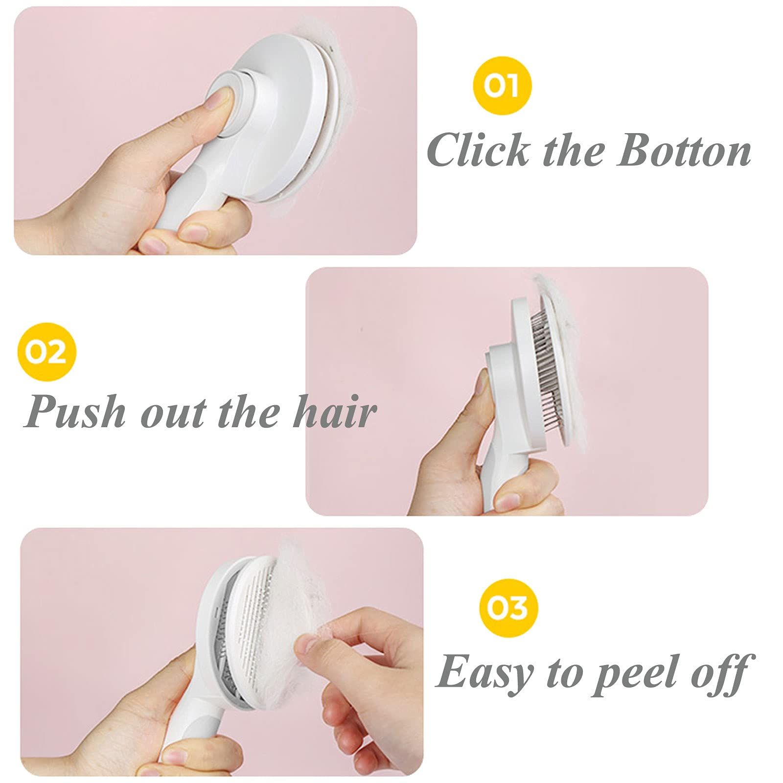 Cat comb to remove floating hair view 3