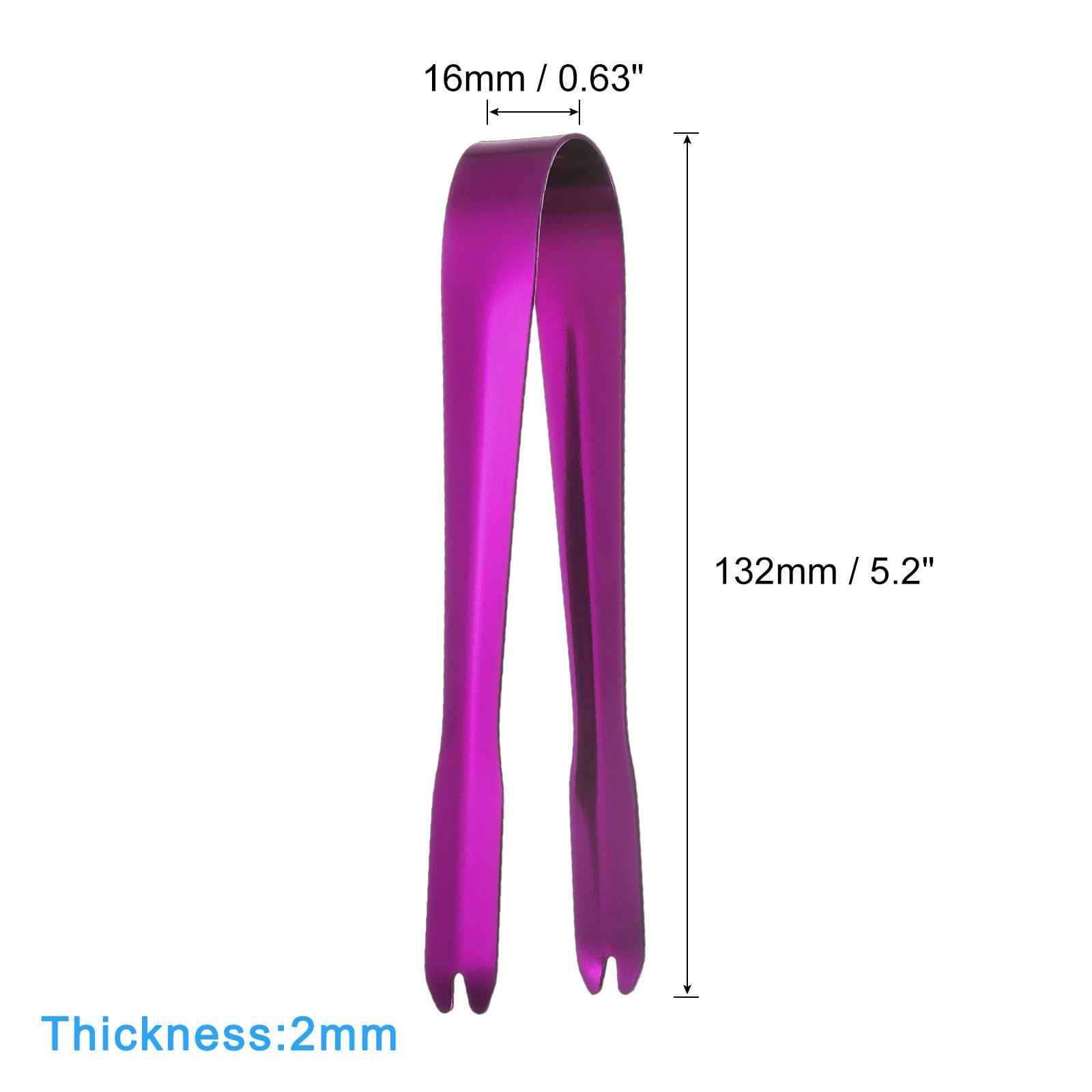 2PCS Kitchen pliers, ice cube pliers, stainless steel food pliers, durable view 3