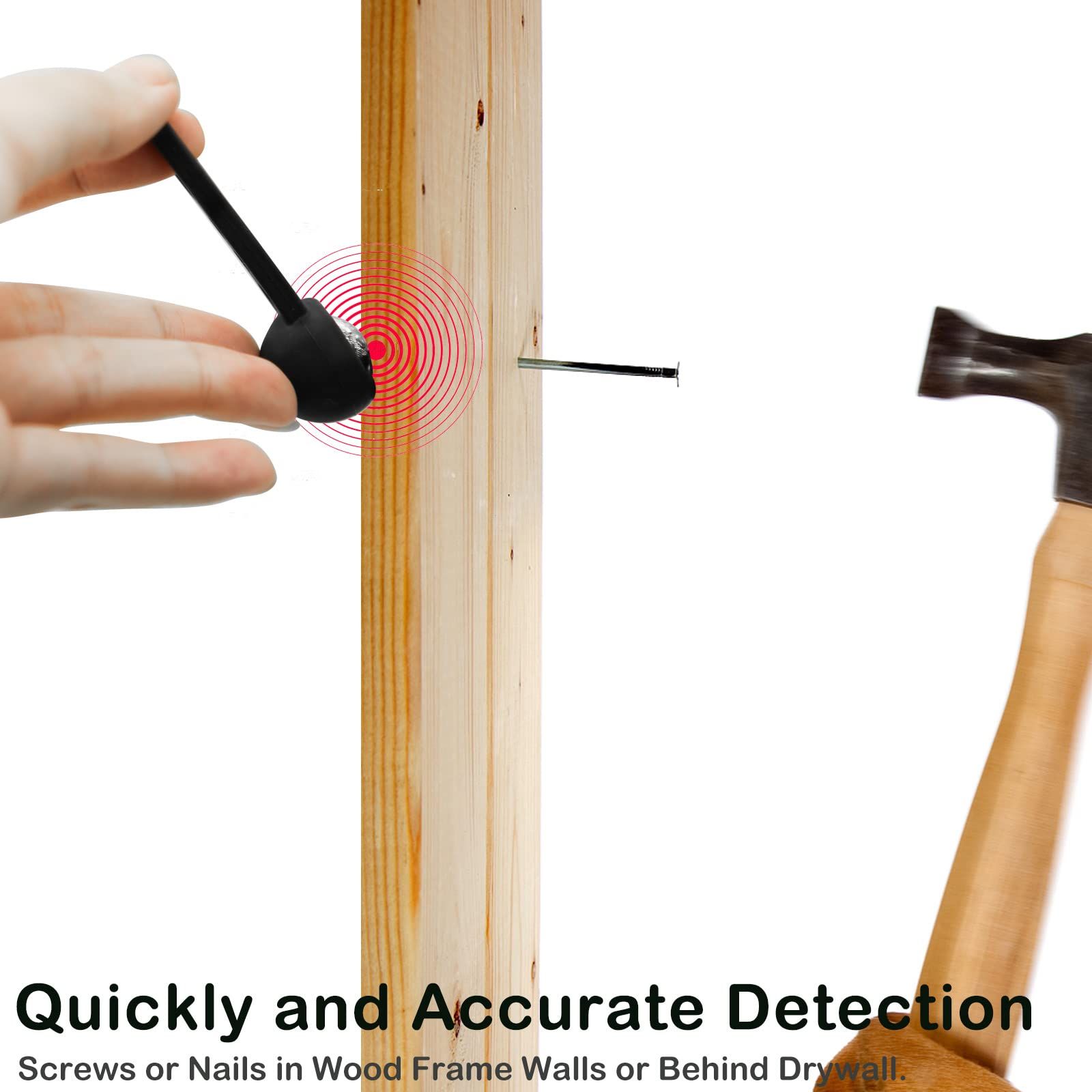 Magnetic Stud Finder With 27 Pounds of Pull Magnetic Power view 4
