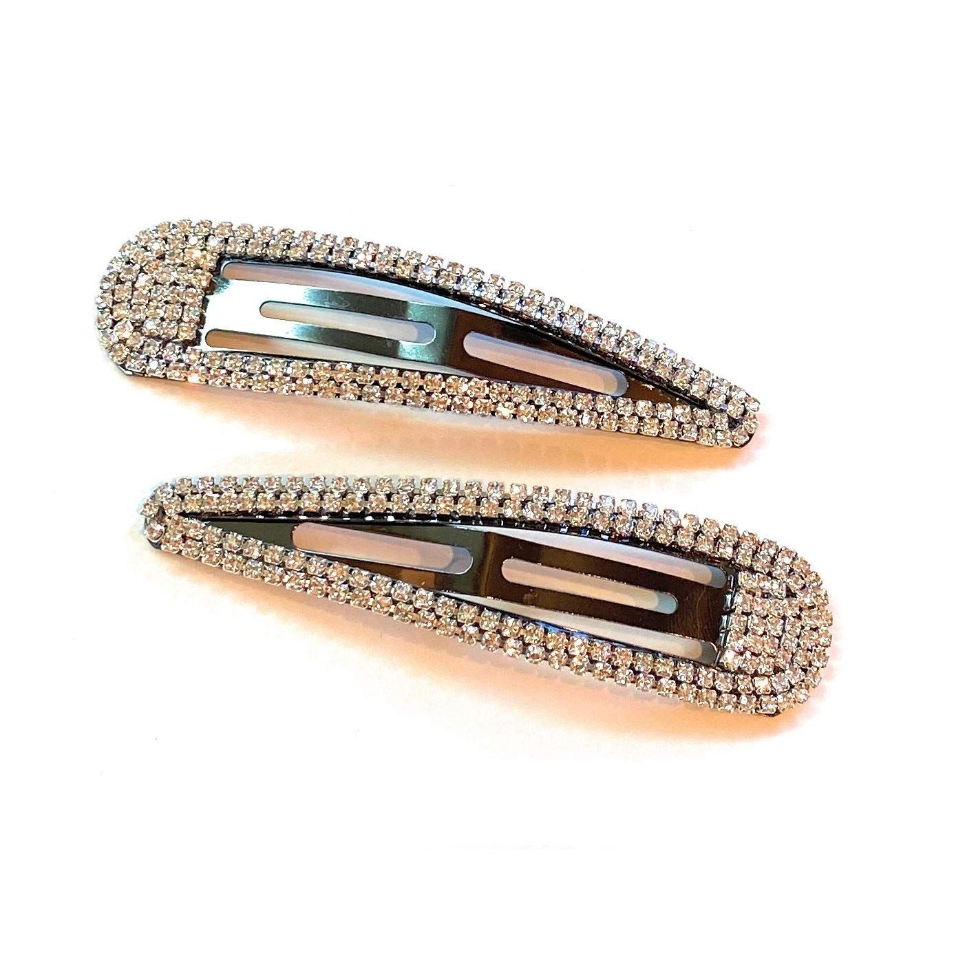 2PCS Snap Clips for Hair - Snap Hair Barettes for Thin Hair & Thick Hair view 5