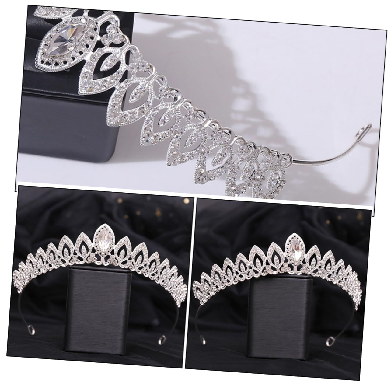 Bride Hair Accessories Bride Headband Birthday Crown Ladies Single Ladies view 2