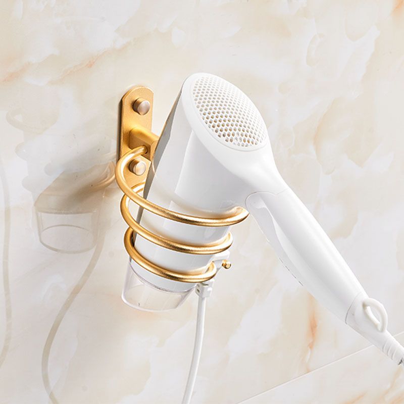 Bathroom hair dryer rack without punching view 2