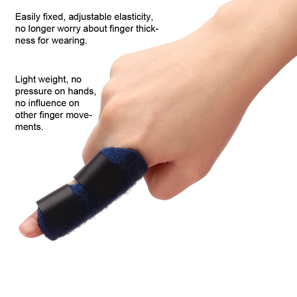 Metal Finger Splint, Finger Splint Wraps Made for Pain Relief Sprains Strains view 3