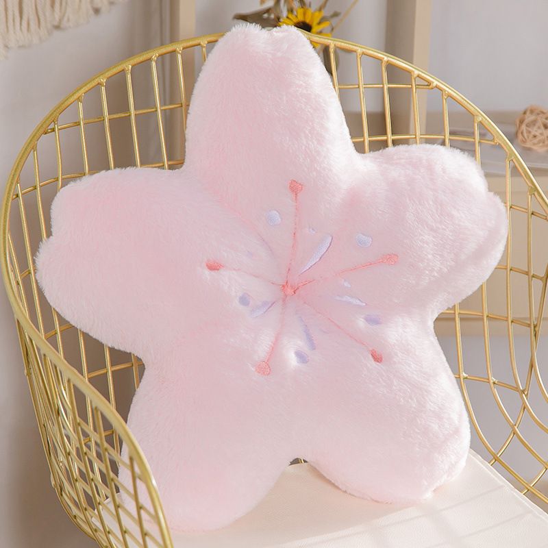 Cherry Blossom Pillow Kawaii Room Decor Japanese Kawaii Stuff Aesthetic Plush view 2