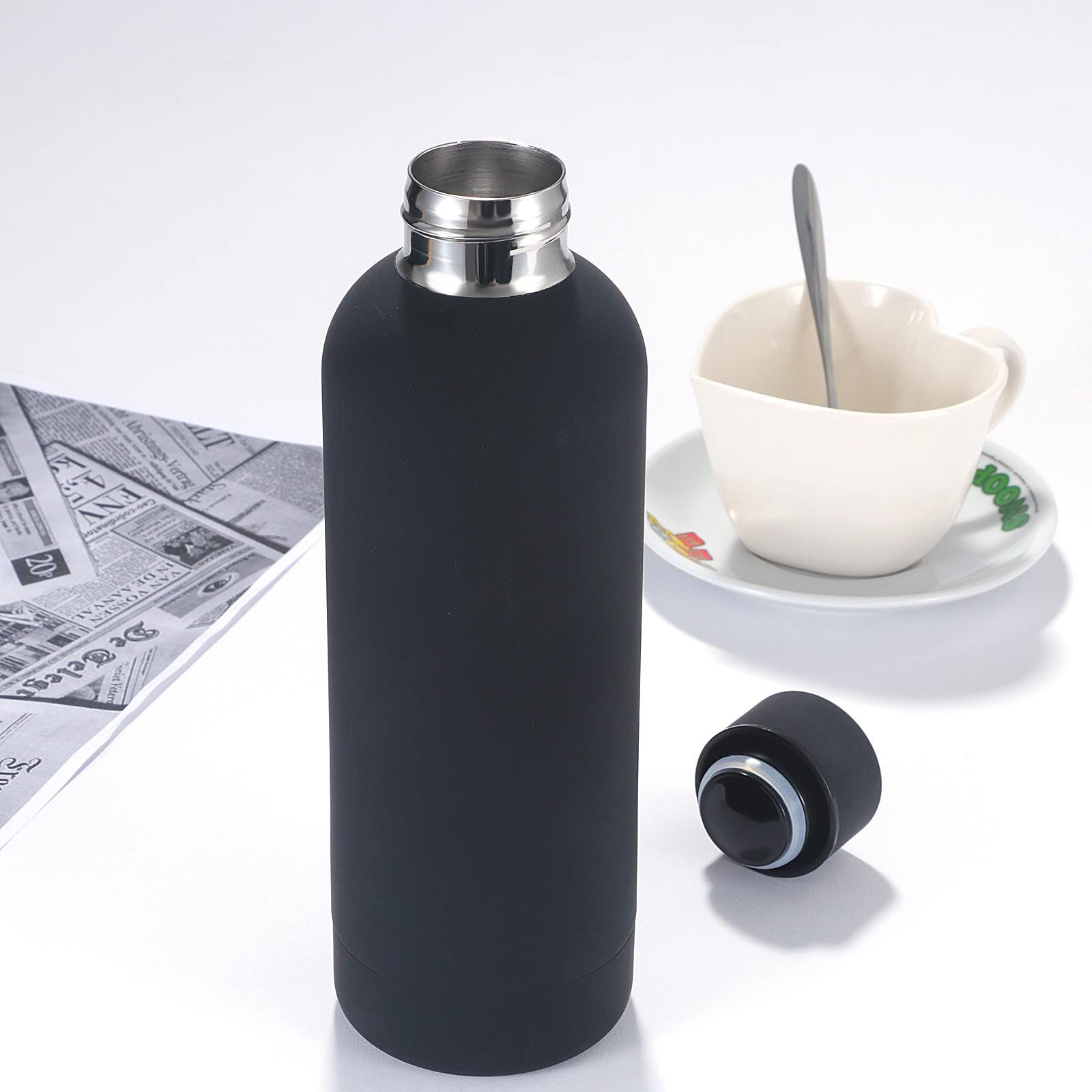 Stainless Steel Insulated Water Bottles 16oz Travel Cup view 3