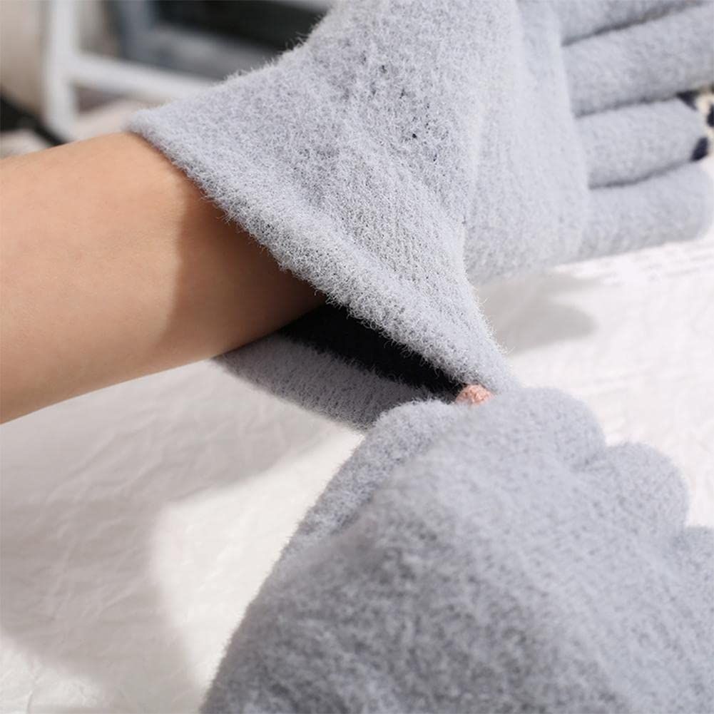 Winter Gloves for Women Girls Students Touch Screen Gloves Warm Full Fingers view 4