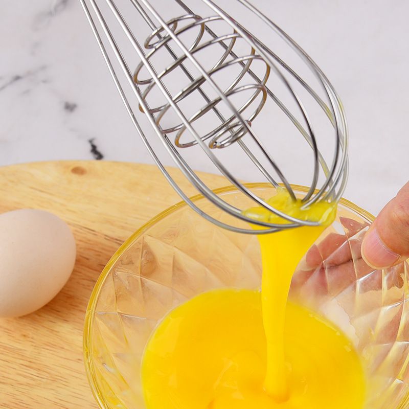 Stainless Steel Wire Whisk with Heat Resistant Plastic Handle view 2