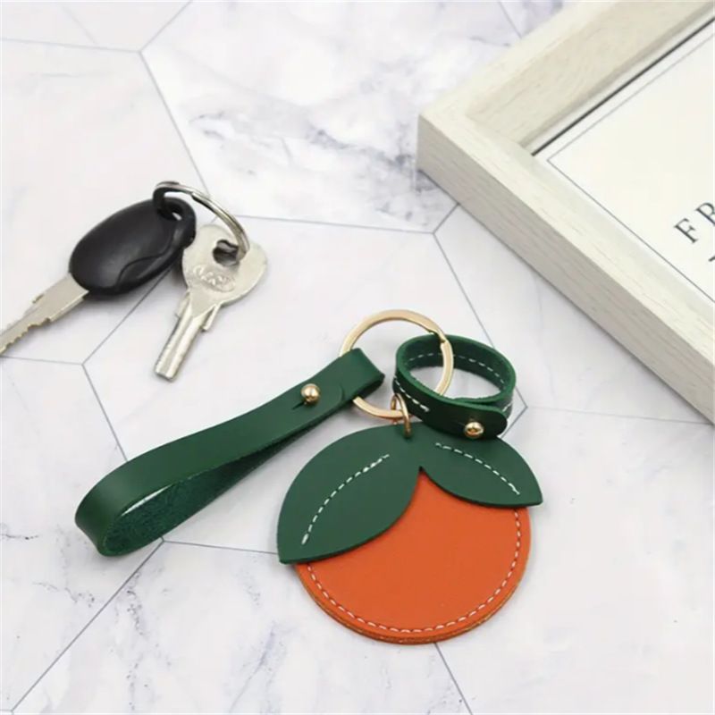 Leather Keychain Holder Case Compatible view 4