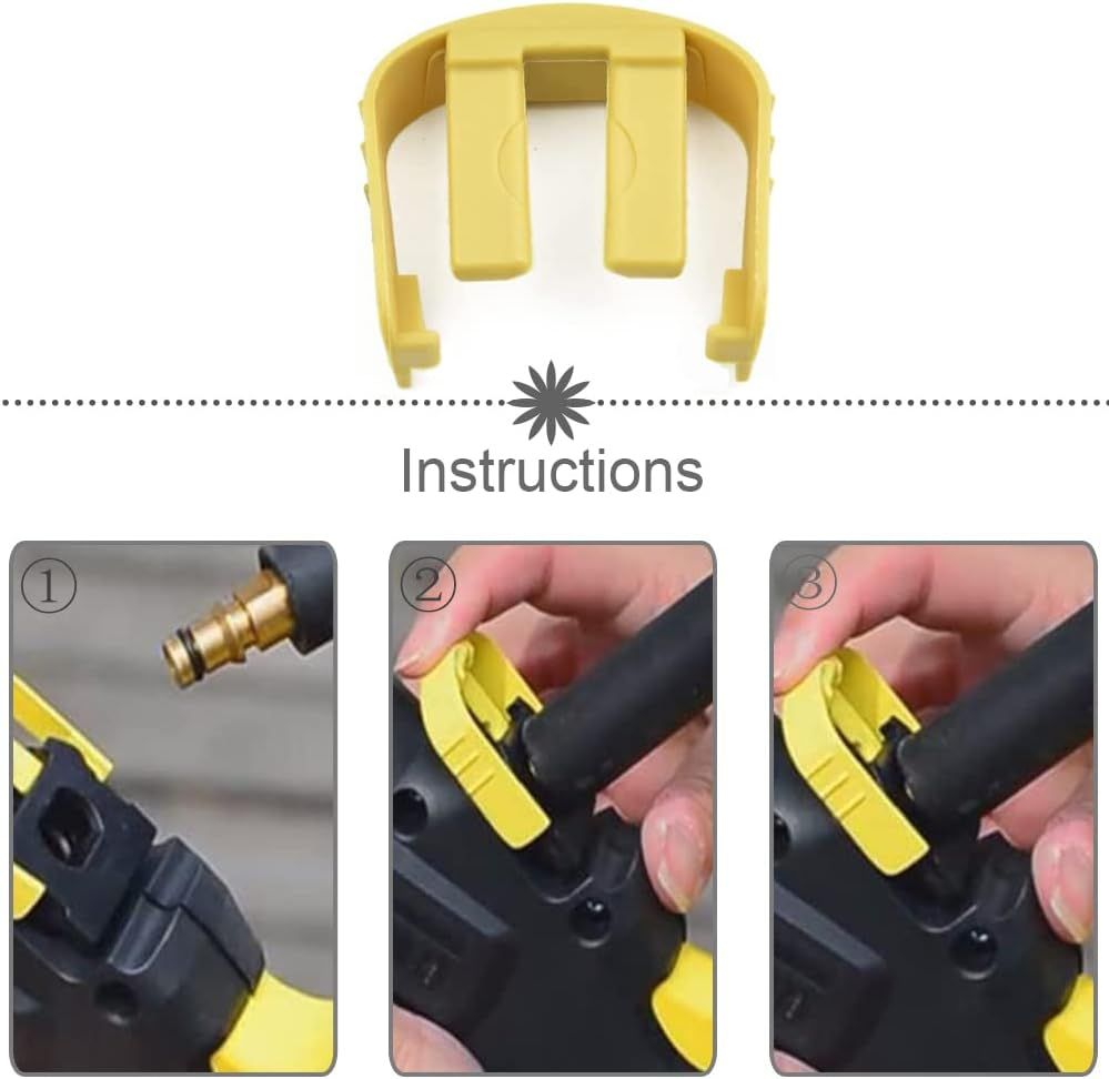Car Washer Clips Pressure Washer Quick Connector Buckle Car Washer C Clip view 5