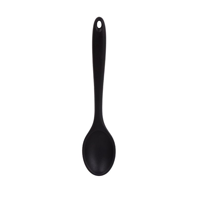 Colorful Long Handle Silicone Ladle Soup Spoon Colander Ramen Noodles view 3