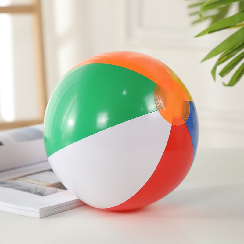 Beach Balls - Large Rainbow Beach Ball Inflatable Pool Toys for Party Supplies view 2