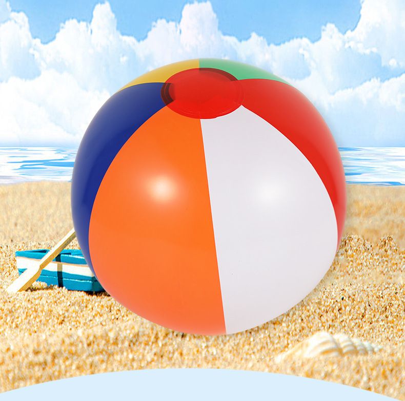Beach Balls - Large Rainbow Beach Ball Inflatable Pool Toys for Party Supplies view 5