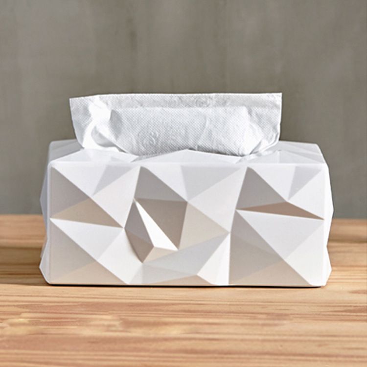 Personalized Desktop Tissue Box Creative and Simple Paper Box Restaurant — image 1