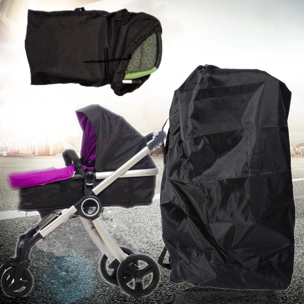 Stroller Transport Bags, Large Foldable Carrying Storage Bag for Airport Train view 5