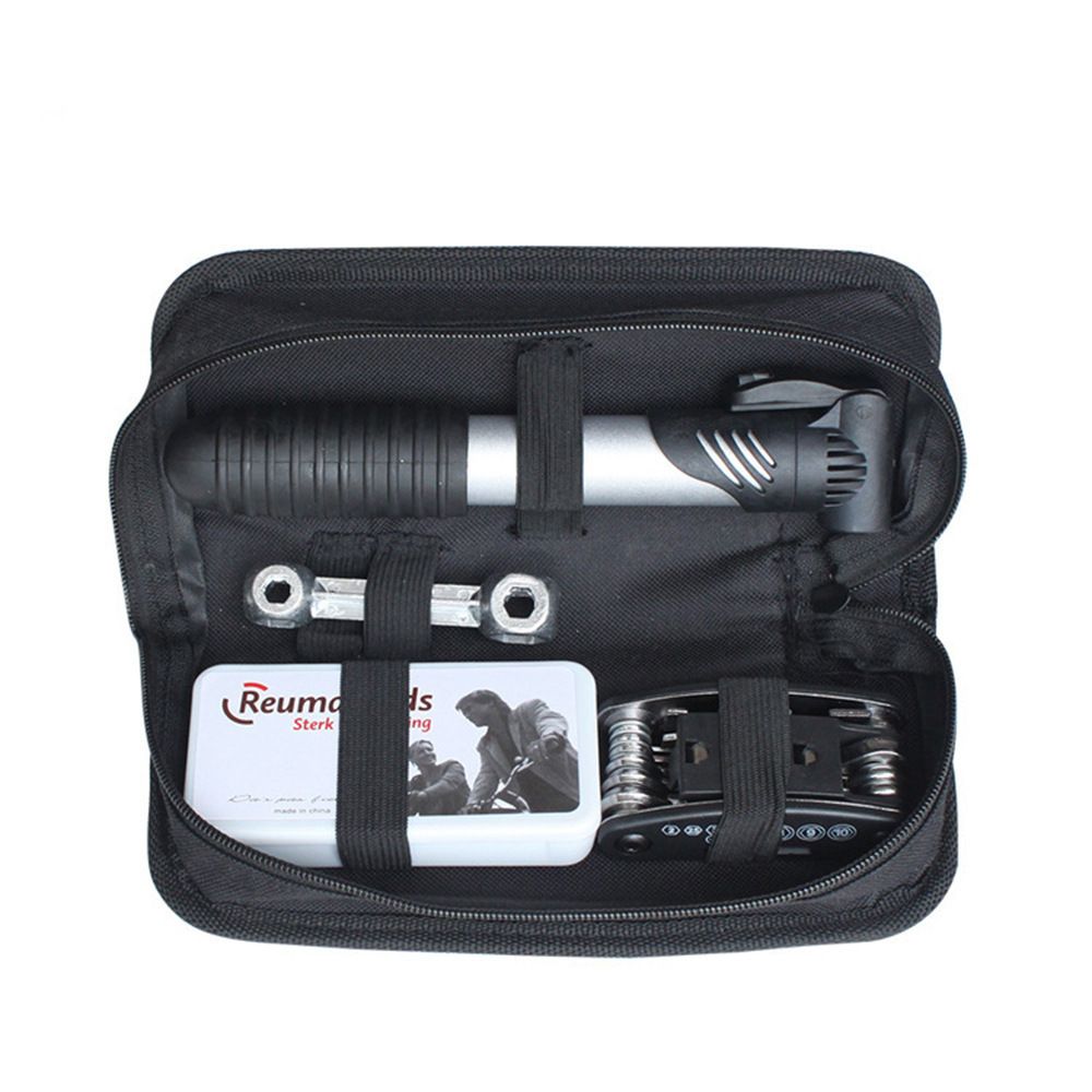 Bike Repair Bag & Bicycle Tire Pump view 2
