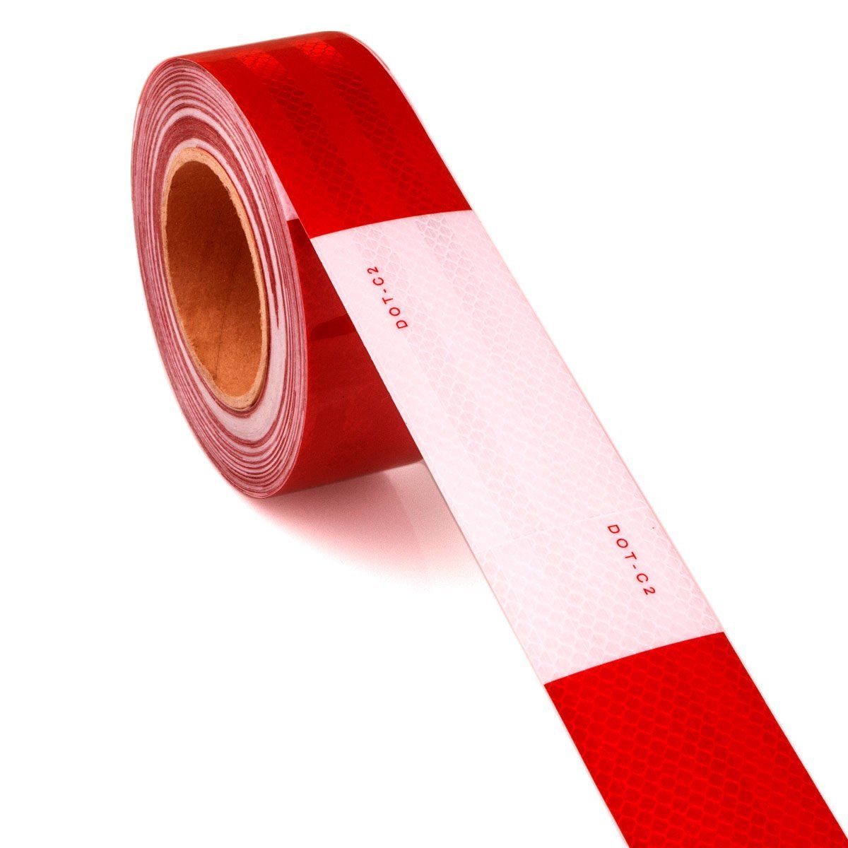 Reflective Safety Tape, Retroreflective Sheeting Pattern Alternating White and view 3
