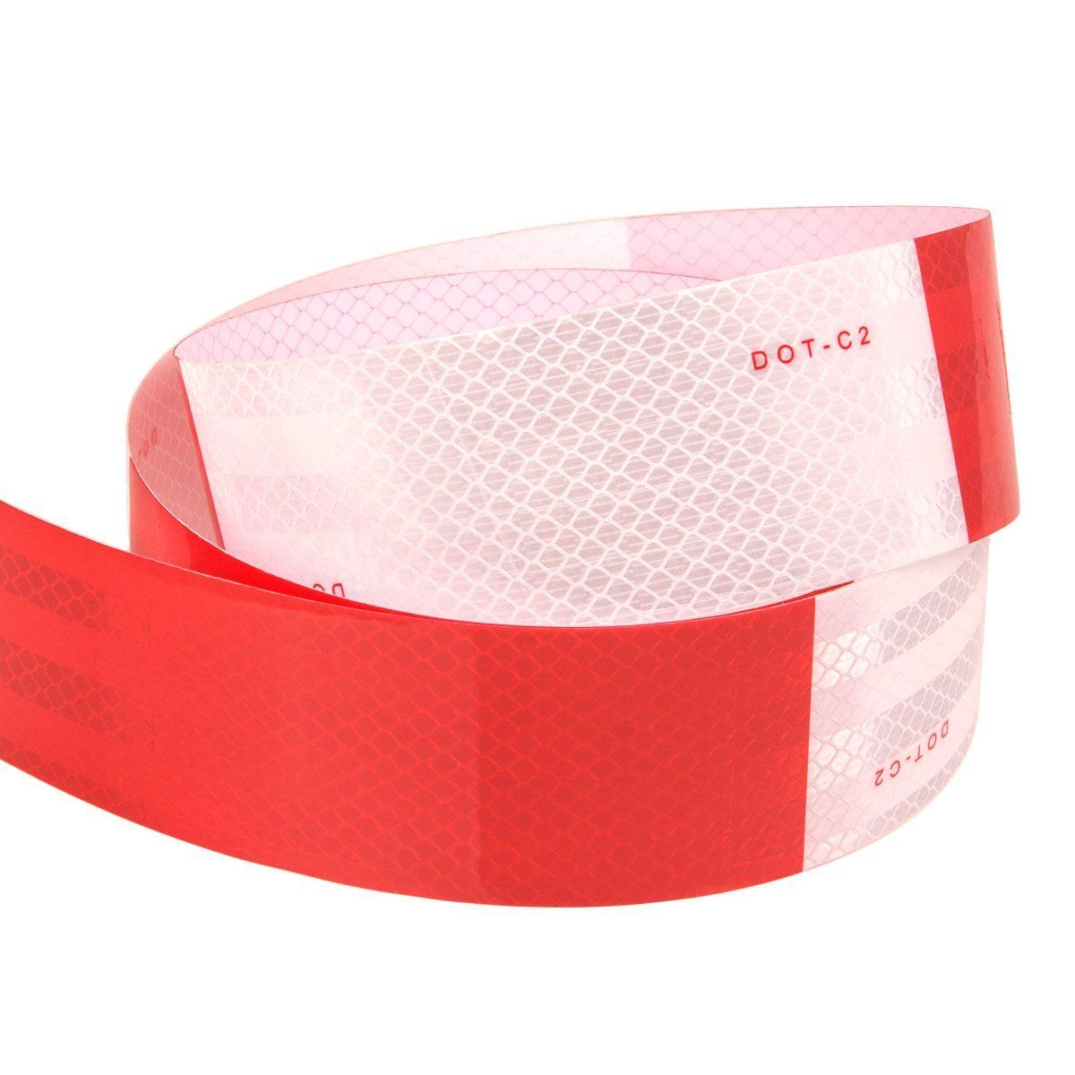 Reflective Safety Tape, Retroreflective Sheeting Pattern Alternating White and view 5
