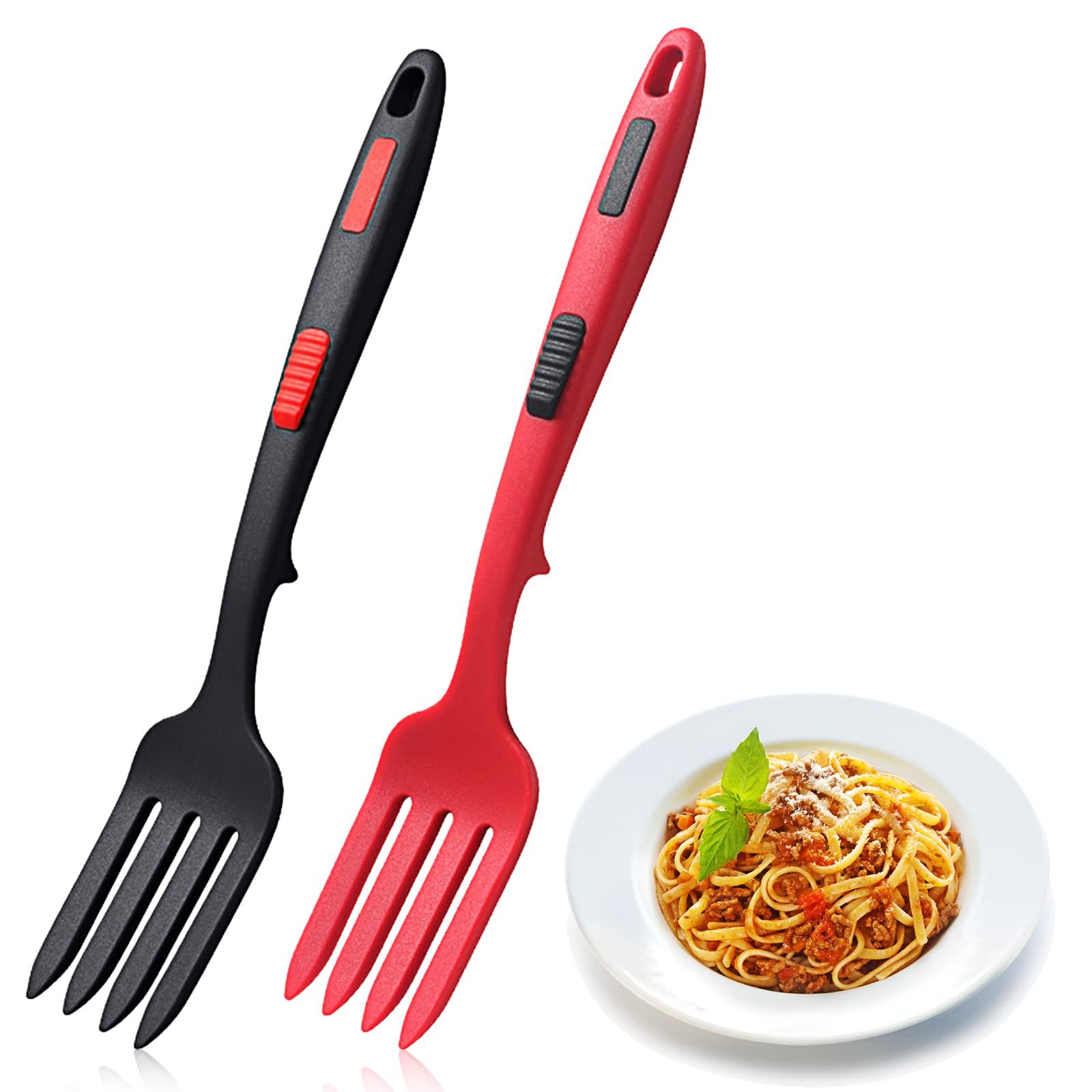 2PCS Silicone Flexible Fork