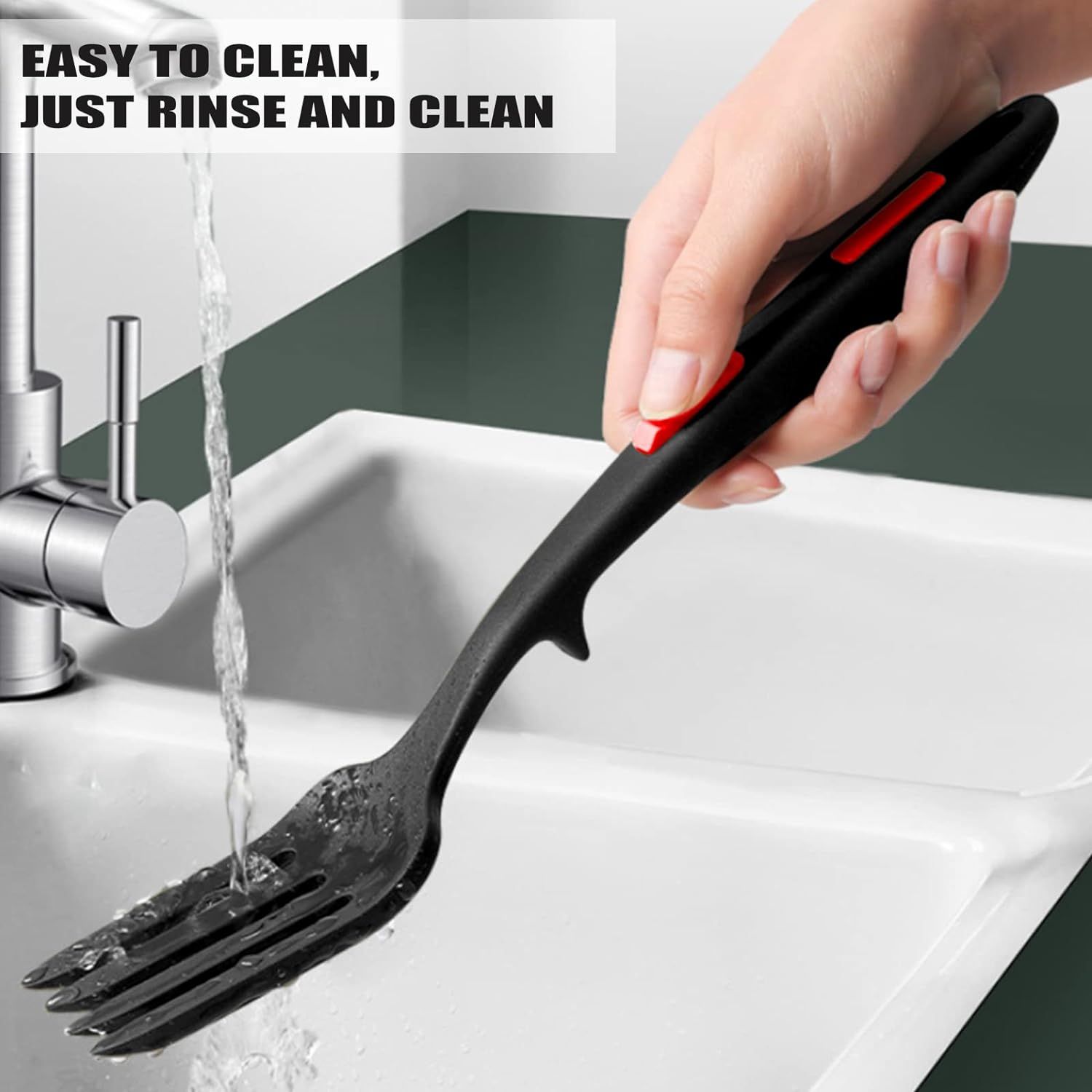 2PCS Silicone Flexible Fork view 3