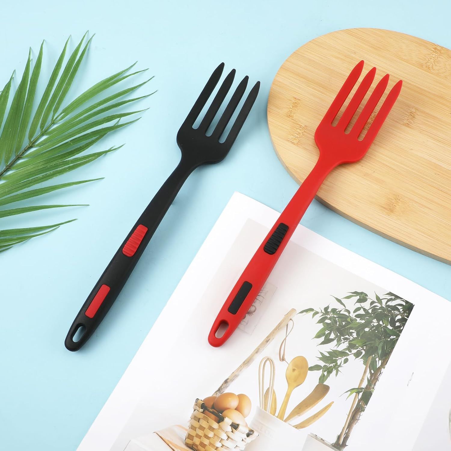 2PCS Silicone Flexible Fork view 5