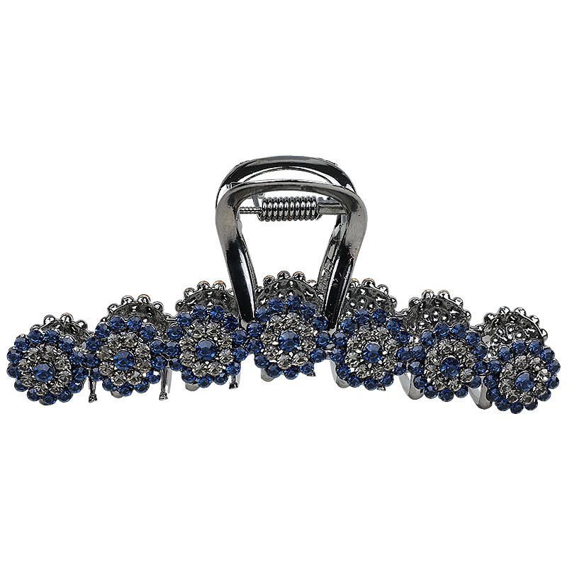 Large Claw Hair Clips 2PCS For Women and Girls Metal Retro Style With Sparkly