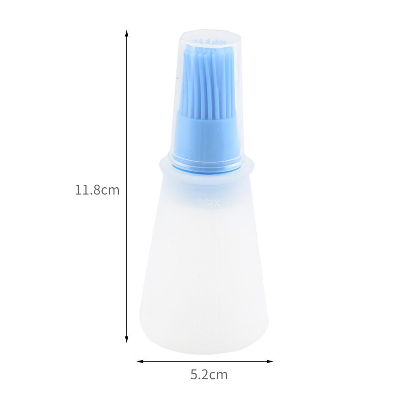4 pcs Silicone Oil bottle brush， BBQ/Pastry Basting Brushes view 2