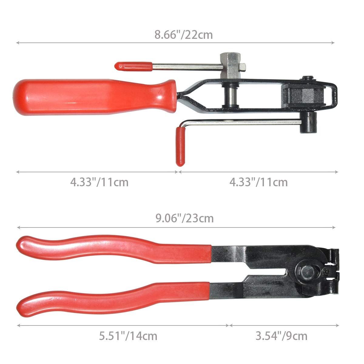 Joint Ear Clamp Banding Tool & Boot Crimp Pliers 2 pcs Set view 2