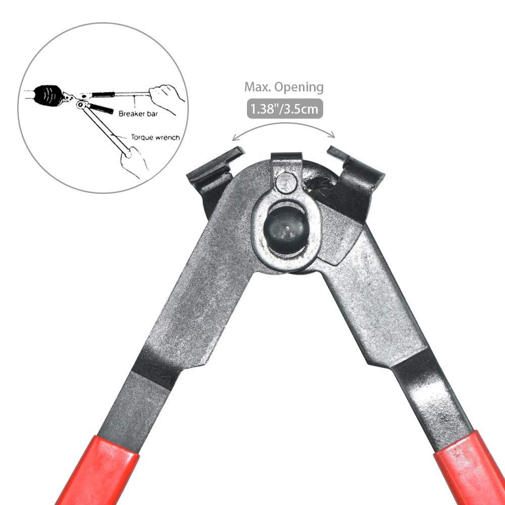 Joint Ear Clamp Banding Tool & Boot Crimp Pliers 2 pcs Set view 5