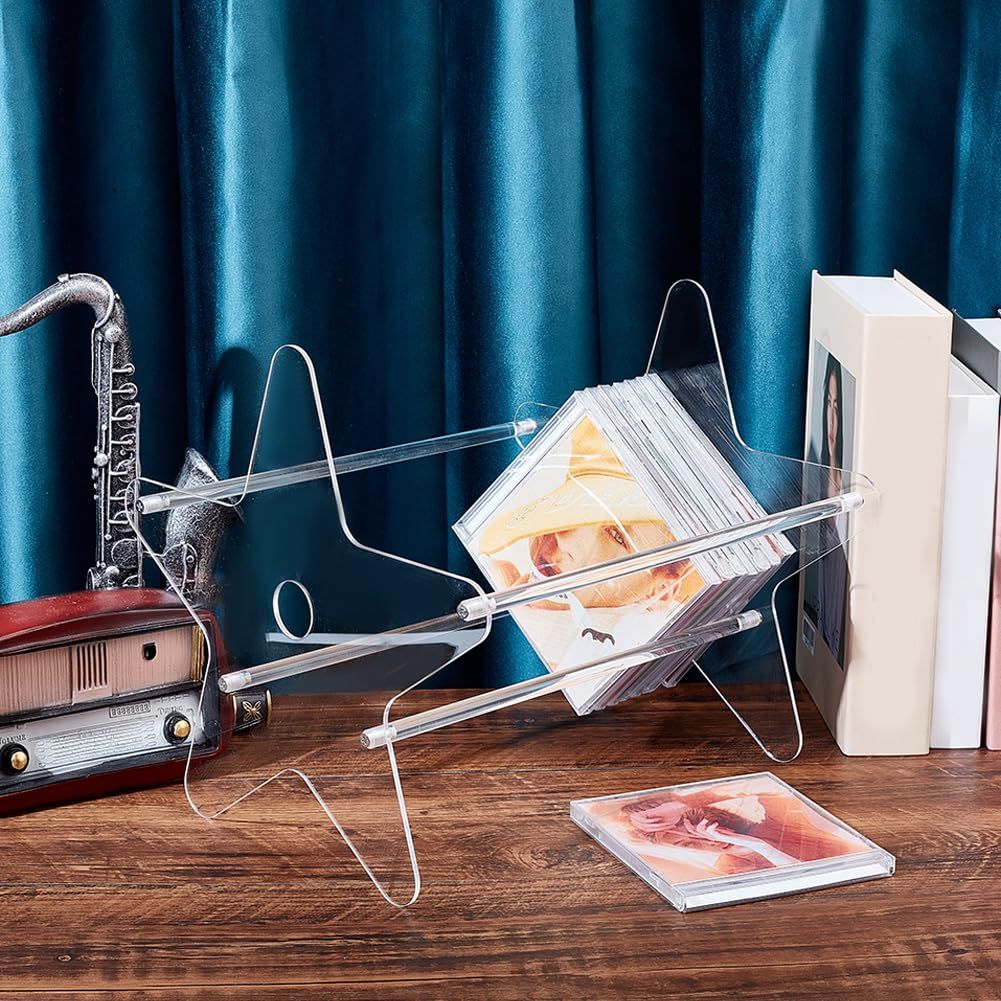 Acrylic Vinyl Record Storage Holder view 3