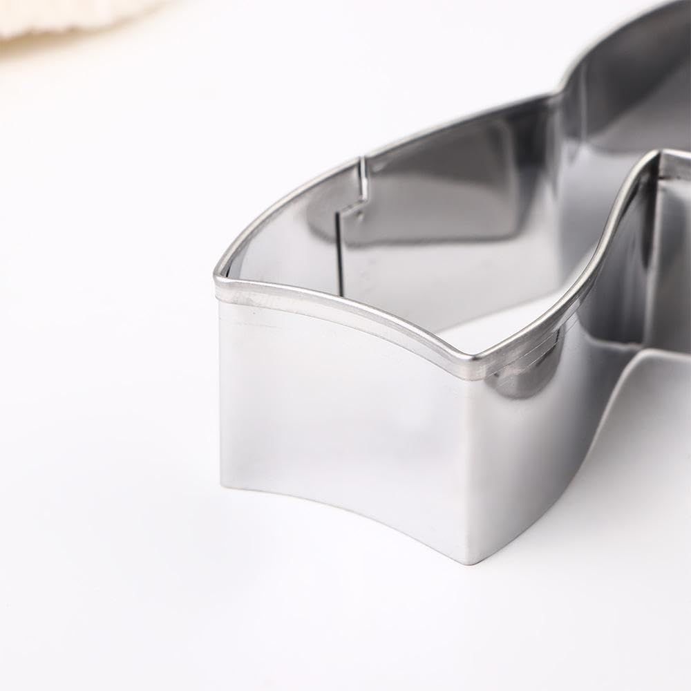 Cookie Cutters 2PCS Stainless Steel Cute Cartoon Ocean Creatures Shape Biscuit view 3
