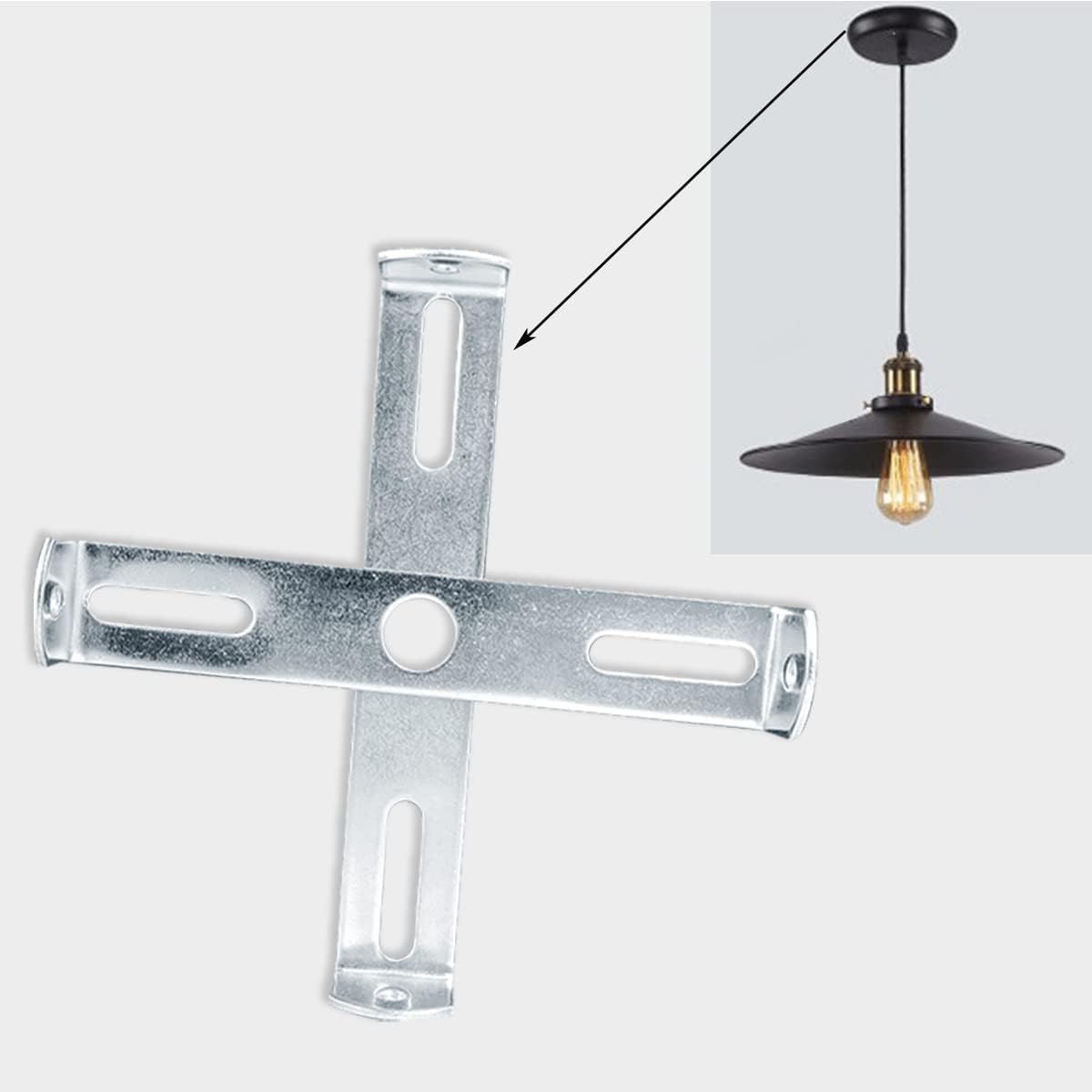 4Pieces Light Fixture Mounting Bracket for Ceiling Pendant Light Crossbar Kit view 5