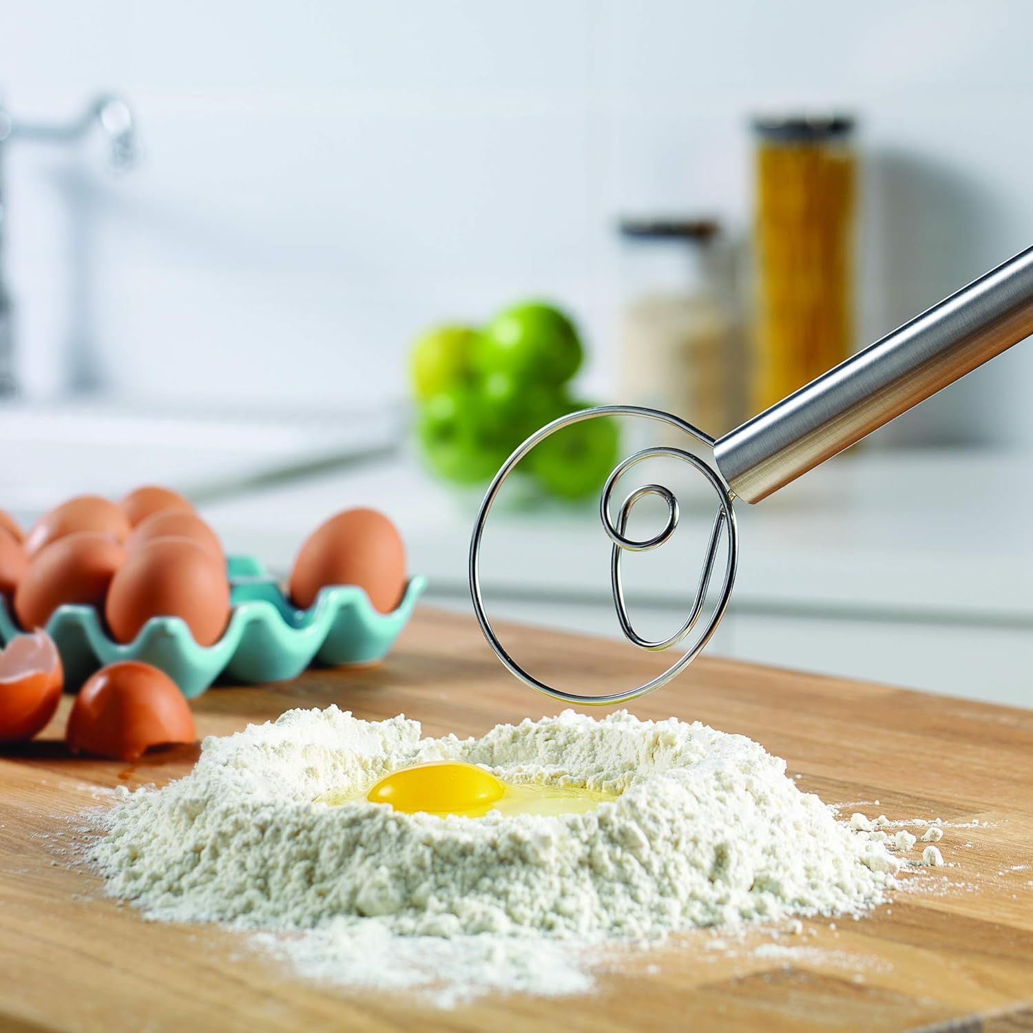 Danish Sturdy Wire Batter Blender for Cooking view 2