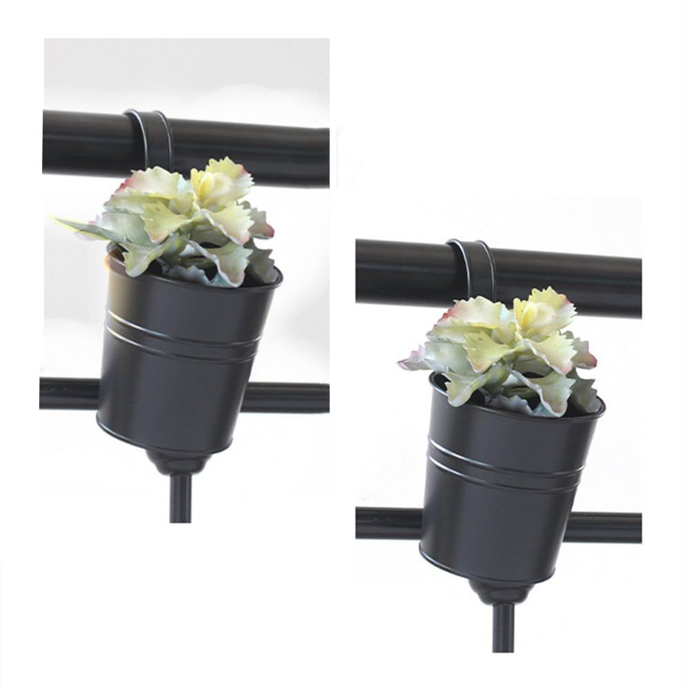 Metal Iron Hanging Flower Pots view 3