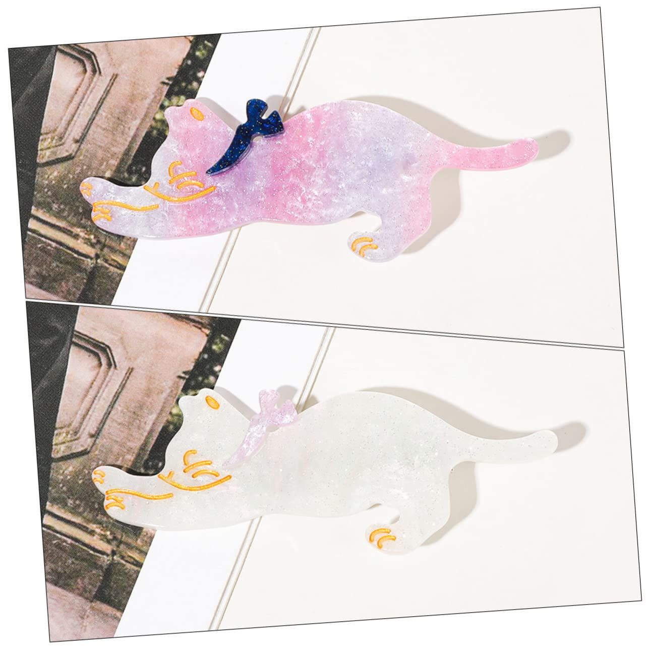 3pcs Cat Hairpin Hair Tools for Sweet Cat Hair Clips Hair Accessory for Cat view 4