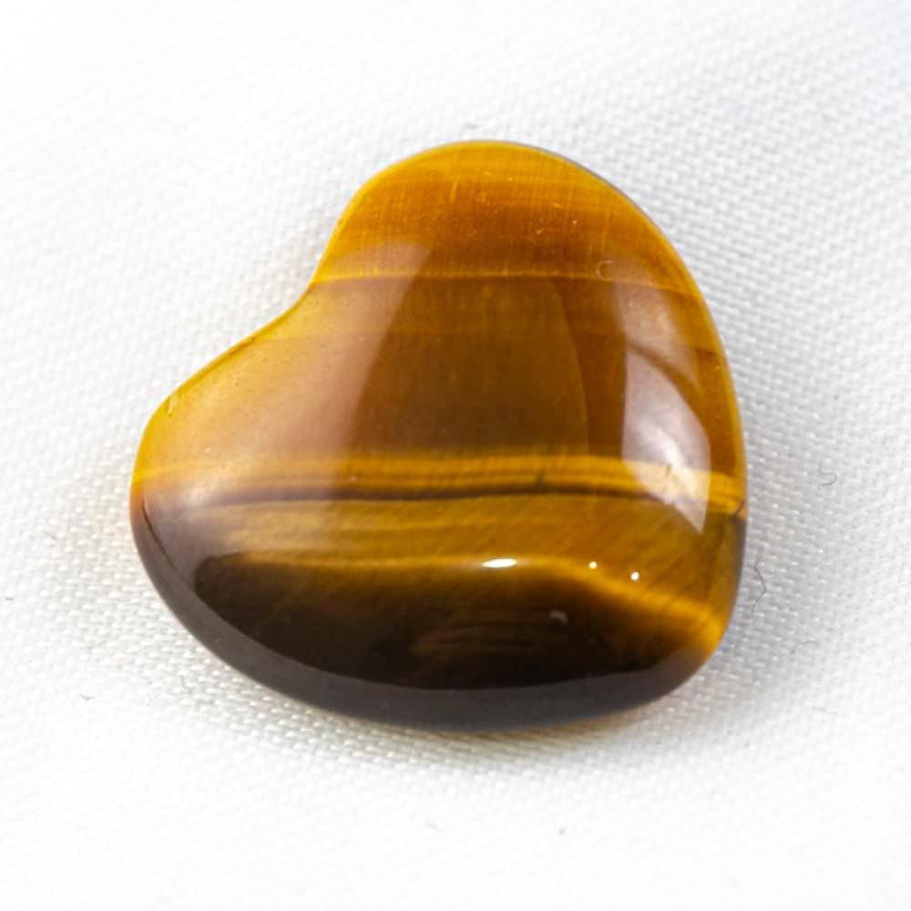 Natural Crystal Heart Stones view 5